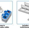 Benchmark Scientific E1101 myGel Mini Electrophoresis System, Includes gel  box, power supply, 1 System/Unit
